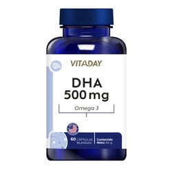 Vitaday Dha 500 Mg 60 Cápsulas Blandas