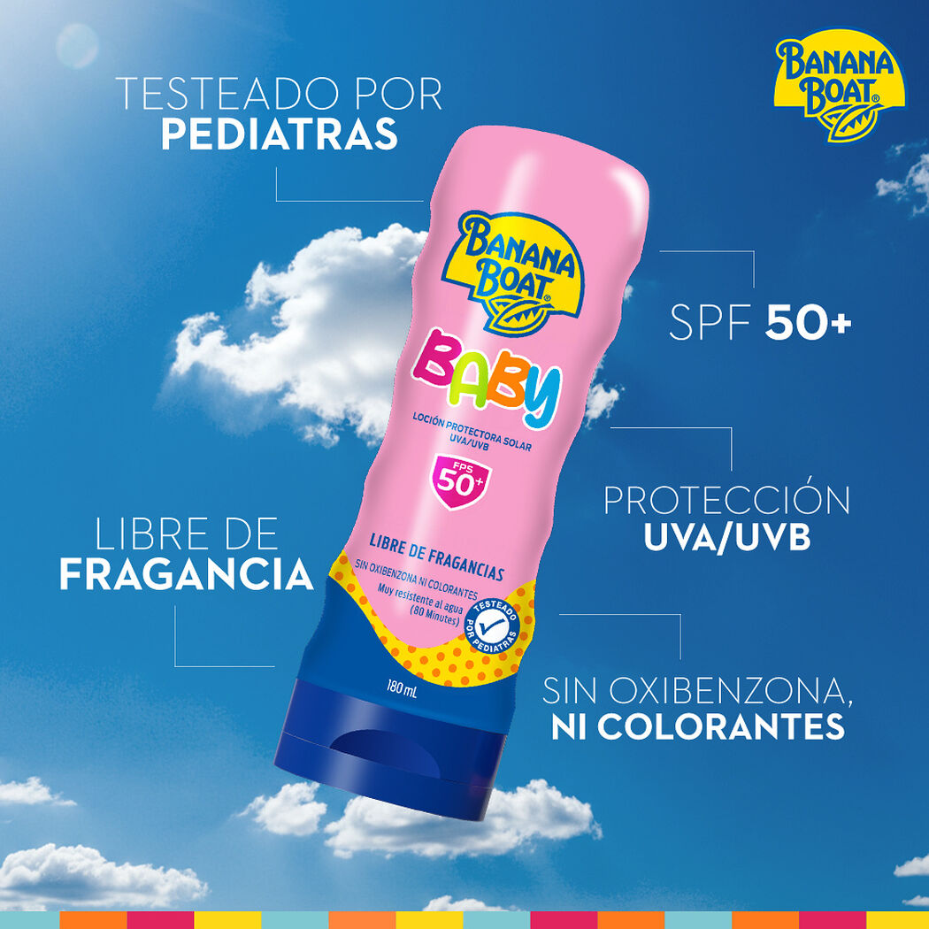 Banana Boat Baby Protector Solar para Beb&eacute;s FPS 50+ 180ml, , large image number 1