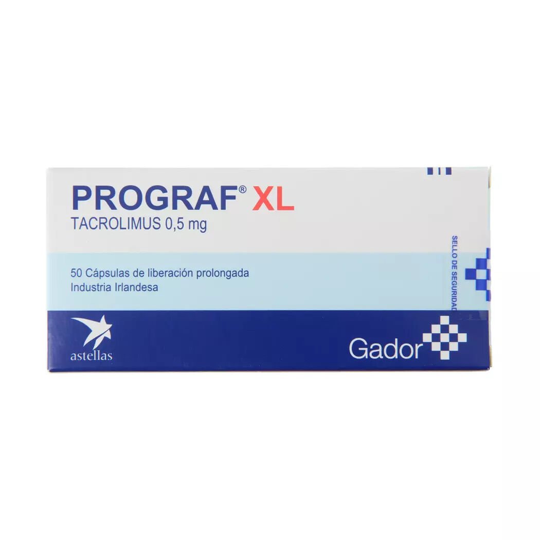 Prograf XL 0,5 mg x 50 c&aacute;psulas, , large image number 0