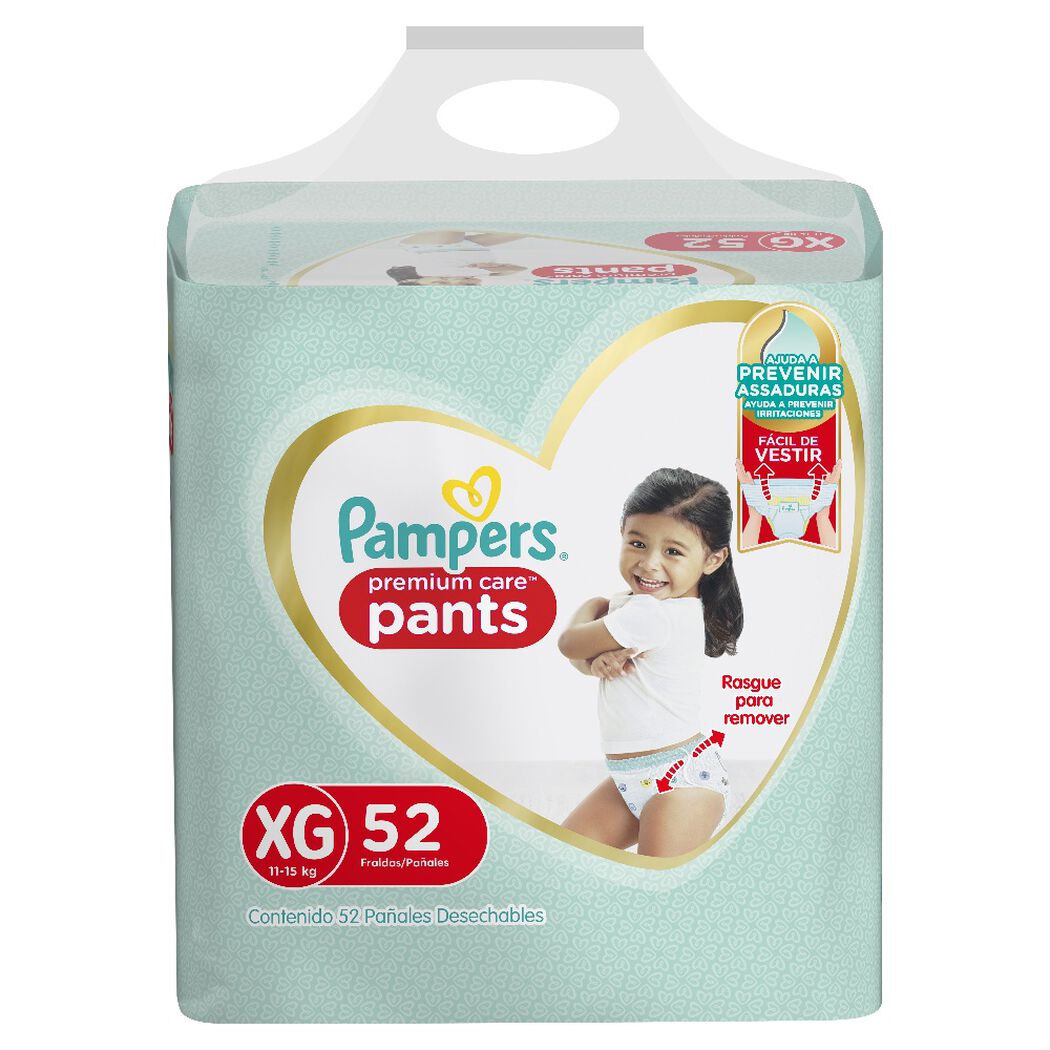 Pañales Pampers Pants Premium Care XG 52 un, , large image number 4