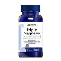 Vitaday Triple Magnesio 60 Cápsulas