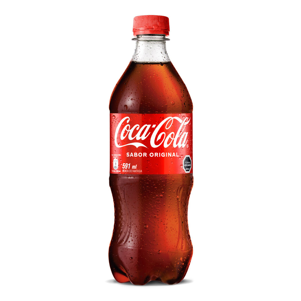 Coca-Cola Original Botella PET 591 ml, , large image number 0