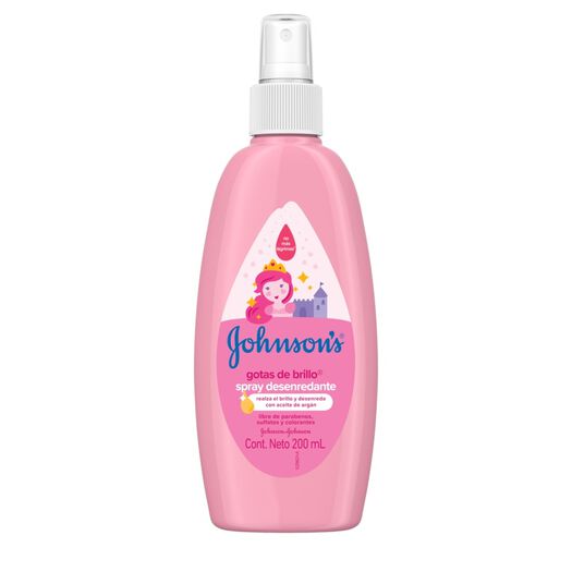 spray para peinar para niños johnsons® gotas de brillo® x 200 ml., , large image number 1