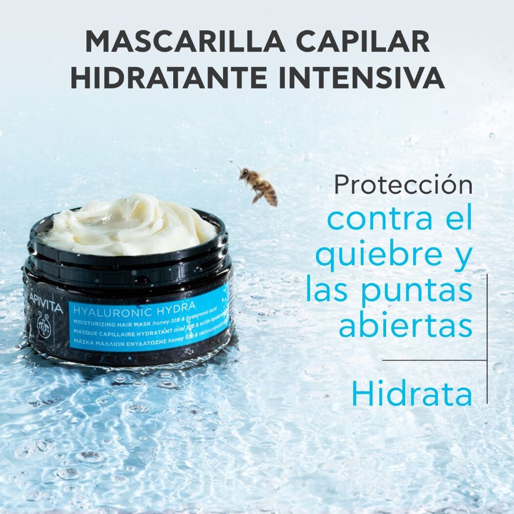Mascarilla Capilar Apivita Cabello Hidratante 200 mL, , large image number 1