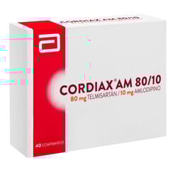 Cordiax AM 80 mg/10 mg x 40 Comprimidos