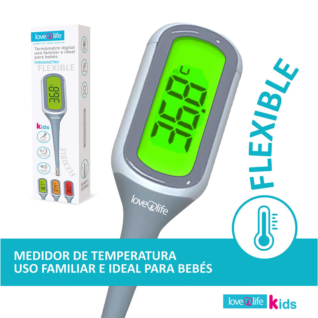 Termometro Digital Flexible con Pantalla, , large image number 1
