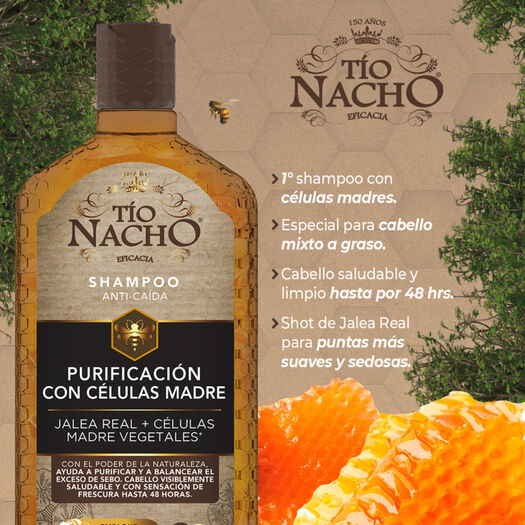Tío Nacho Shampoo Células Madre Vegetales 415 Ml, , large image number 2