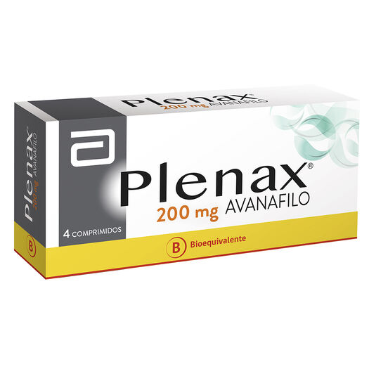 Plenax 200 mg x 4 Comprimidos, , large image number 0