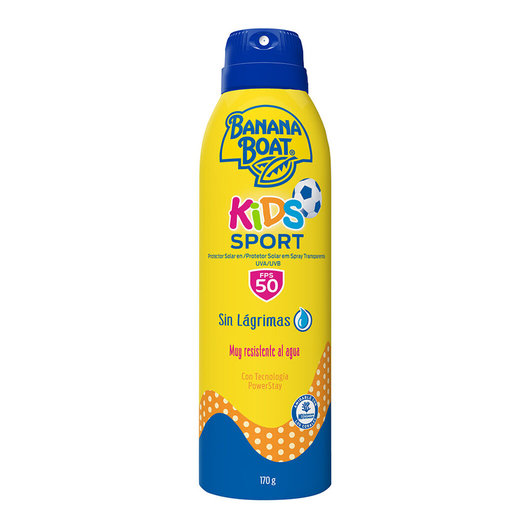 Protector Solar Banana Boat Kids Sport Spray FPS 50 170 mL, , large image number 0