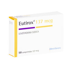 Eutirox 137 mcg x 50 Comprimidos