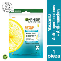 Mascarilla Garnier Ea Antiacne 1Un