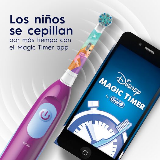 Cepillo de Dientes Eléctrico para niños Oral-B Disney Princess 1 Unidad, , large image number 2