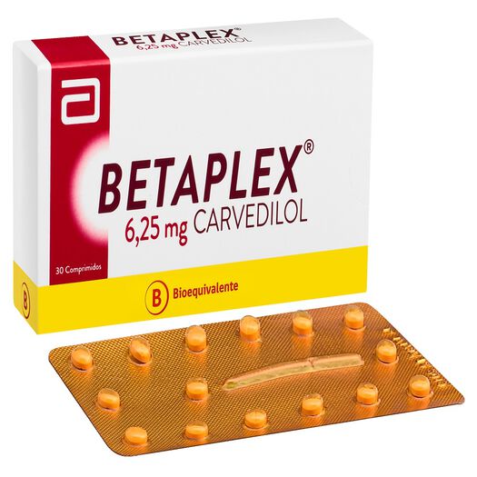 Betaplex 6.25 mg x 30 Comprimidos, , large image number 0