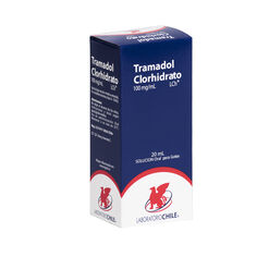 Tramadol 100 mg/ml x 20 ml Solución Oral para Gotas CHILE