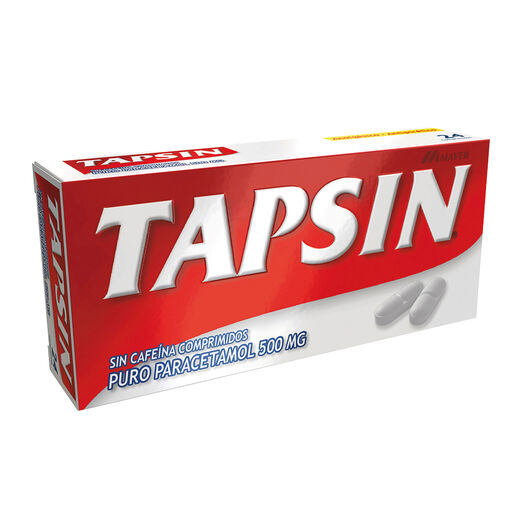 Tapsin Puro Sin Cafeina 500 mg x 24 Comprimidos, , large image number 0