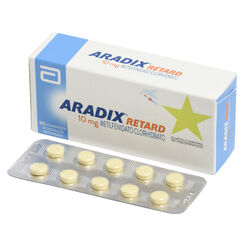 Aradix Retard 10Mg. Caja 30 Comp.Lp