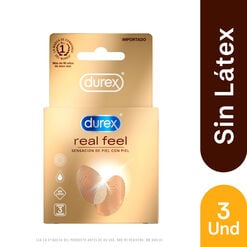 Durex Condones Real Feel 3 unidades