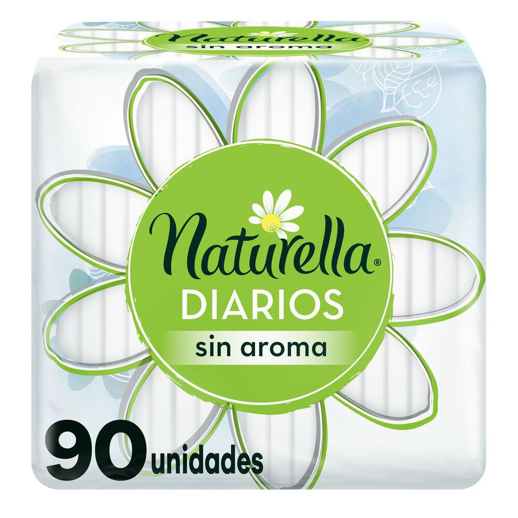 Prot. Diarios Naturella Unscented 90 Un, , large image number 0