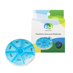 Pastillero Semanal Redondo Bh