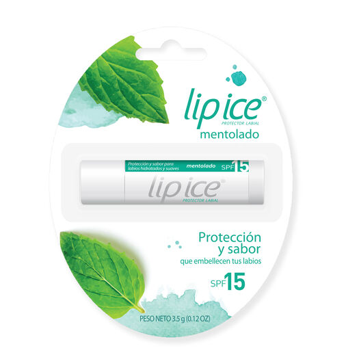 Lip Ice Menthol Labial FPS 15 Mentolado x 1 Balsamo Labial, , large image number 0