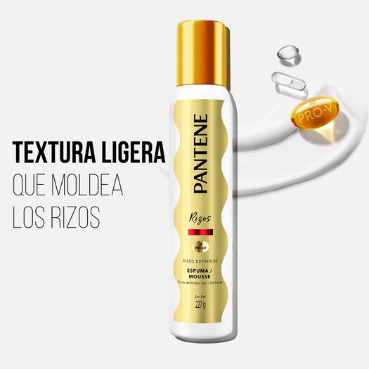 Pantene Espuma Peinado Rizos Definidos x 227 g, , large image number 1