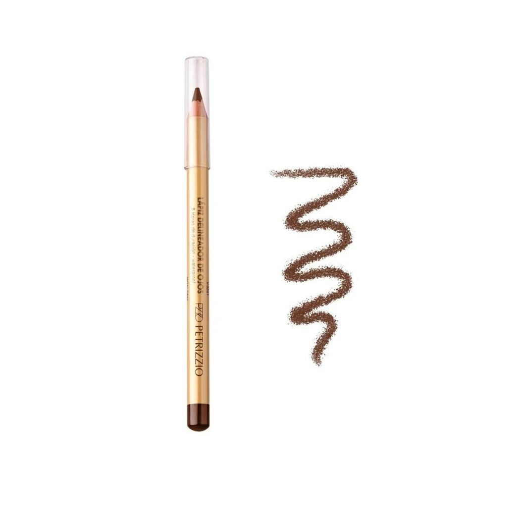 Delineador De Ojos B&aacute;sico Brown Petrizzio, , large image number 0