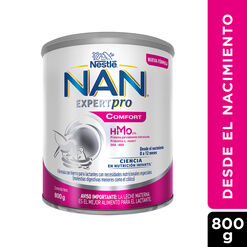 F&oacute;rmula Infantil Nan Expertpro Comfort Etapas 1 y 2 800 g