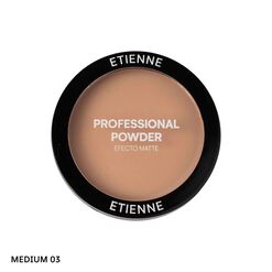 Polvo Compacto Etienne Professional N03 Piel Tostado