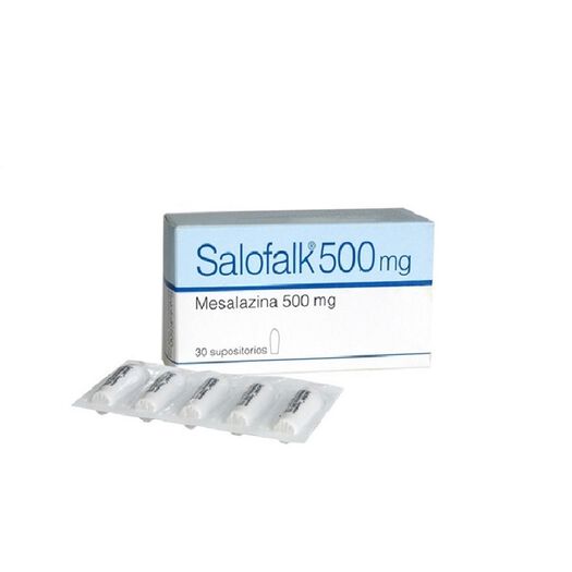 Salofalk 500 mg x 30 Supositorios, , large image number 0