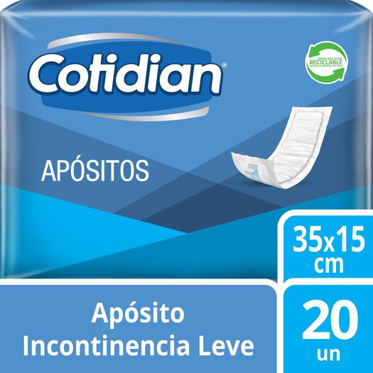 Cotidian Apósito Absorbente Tamaño Unico x 20 Unidades, , large image number 0