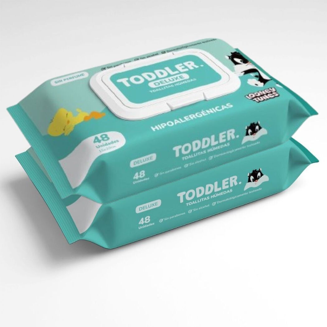 Pack Toallas H&uacute;medas Para Beb&eacute; Sin Perfume 96 Unidades, , large image number 0