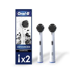 Cabezal Repuesto Cepillo de Dientes Eléctrico Oral-B Advance Charcoal 2 un