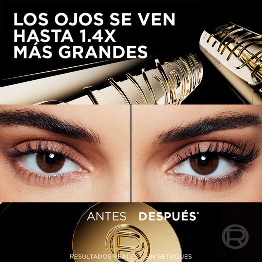 Máscara de Pestañas Loreal Paris Panorama Black Waterproof, , large image number 3