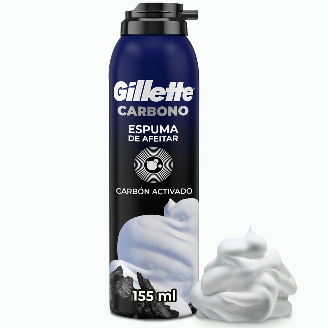 Espuma Afe Gillette Charcoal 150 mL, , large image number 0