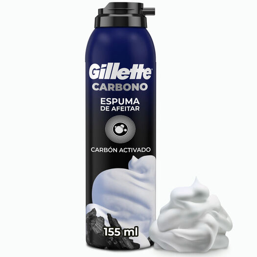 Espuma Afe Gillette Charcoal 150 mL, , large image number 0