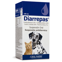 Vet. Diarrepas x 100 ml Suspensión Oral para Perros y Gatos