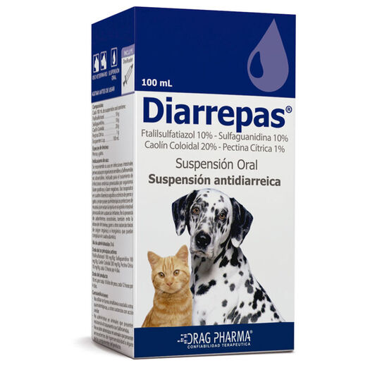 Vet. Diarrepas x 100 ml Suspensión Oral para Perros y Gatos, , large image number 0