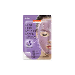 Máscara de Gel con pétalos reales de Lavanda MG 30 Grs