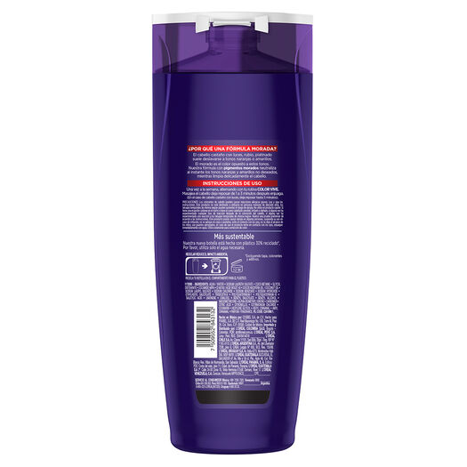 Elvive Shampoo Violeta Matizador Anti-Efecto Anaranjado x 200 mL, , large image number 1