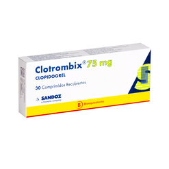 Clotrombix 75 mg x 30 Comprimidos Recubiertos