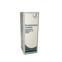 Prednisolona Acetato 1 % x 5 ml Suspensión Oftálmica HOSPIFARMA CHILE LTD