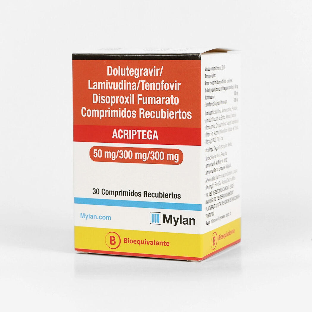Acriptega x 30 comprimidos recubiertos, , large image number 1