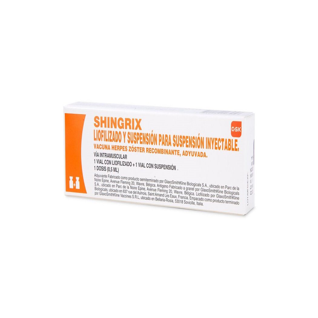 Shingrix Liofilizado Suspensi&oacute;n Inyectable, , large image number 0