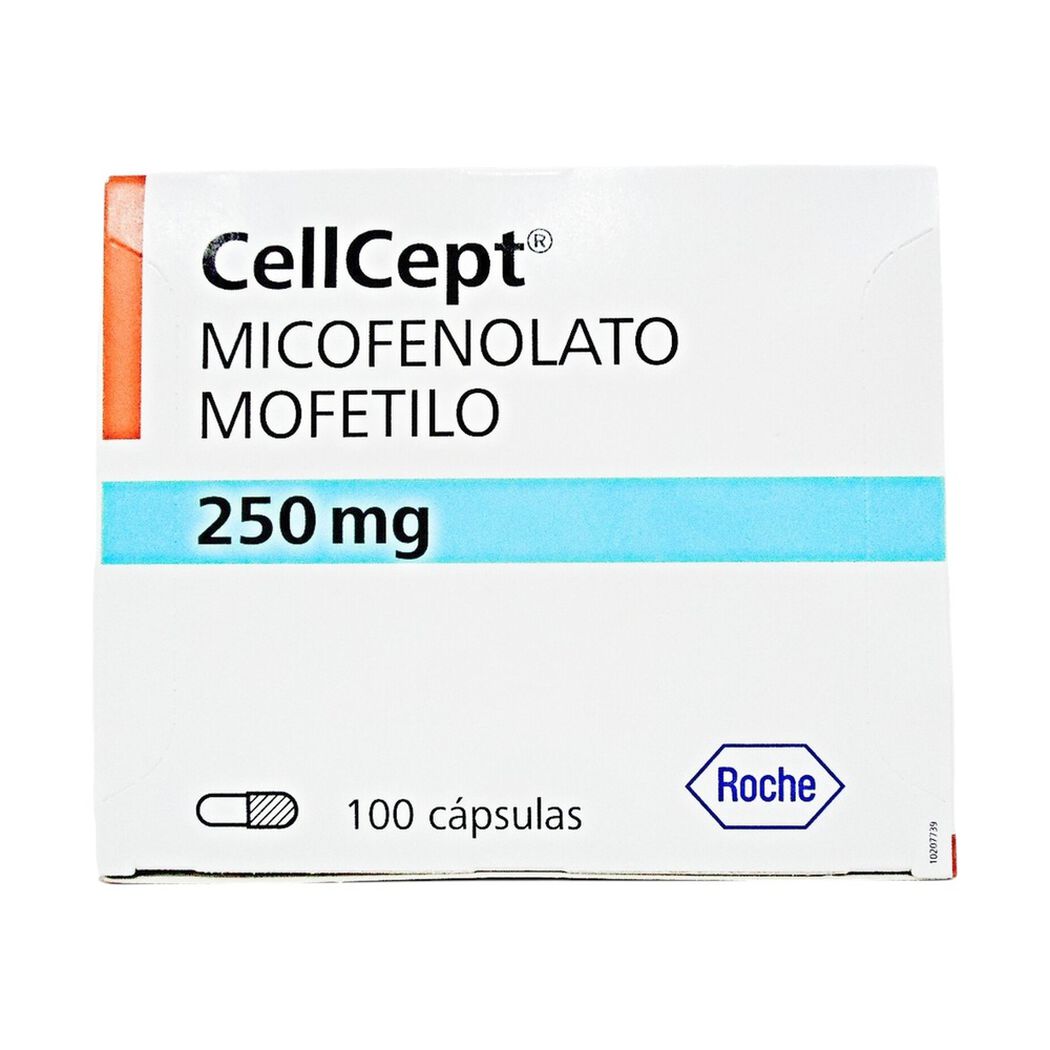 Cellcept 250 mg Caja 100 C&aacute;psulas, , large image number 0