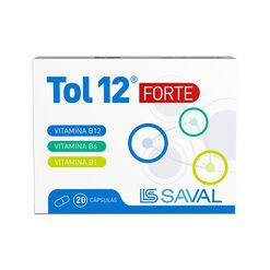 Tol 12 Forte 20 Cápsulas