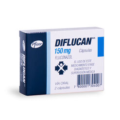 Diflucan 150 mg x 2 Cápsulas