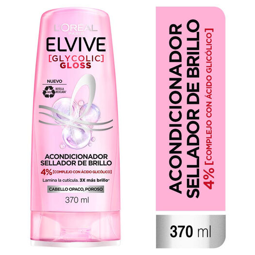 Acondicionador Elvive Glyco Gloss 370mL, , large image number 0
