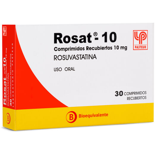 Rosat 10 mg x 30 Comprimidos Recubiertos, , large image number 0