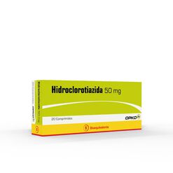 Hidroclorotiazida 50 mg x 20 Comprimidos OPKO CHILE S.A.