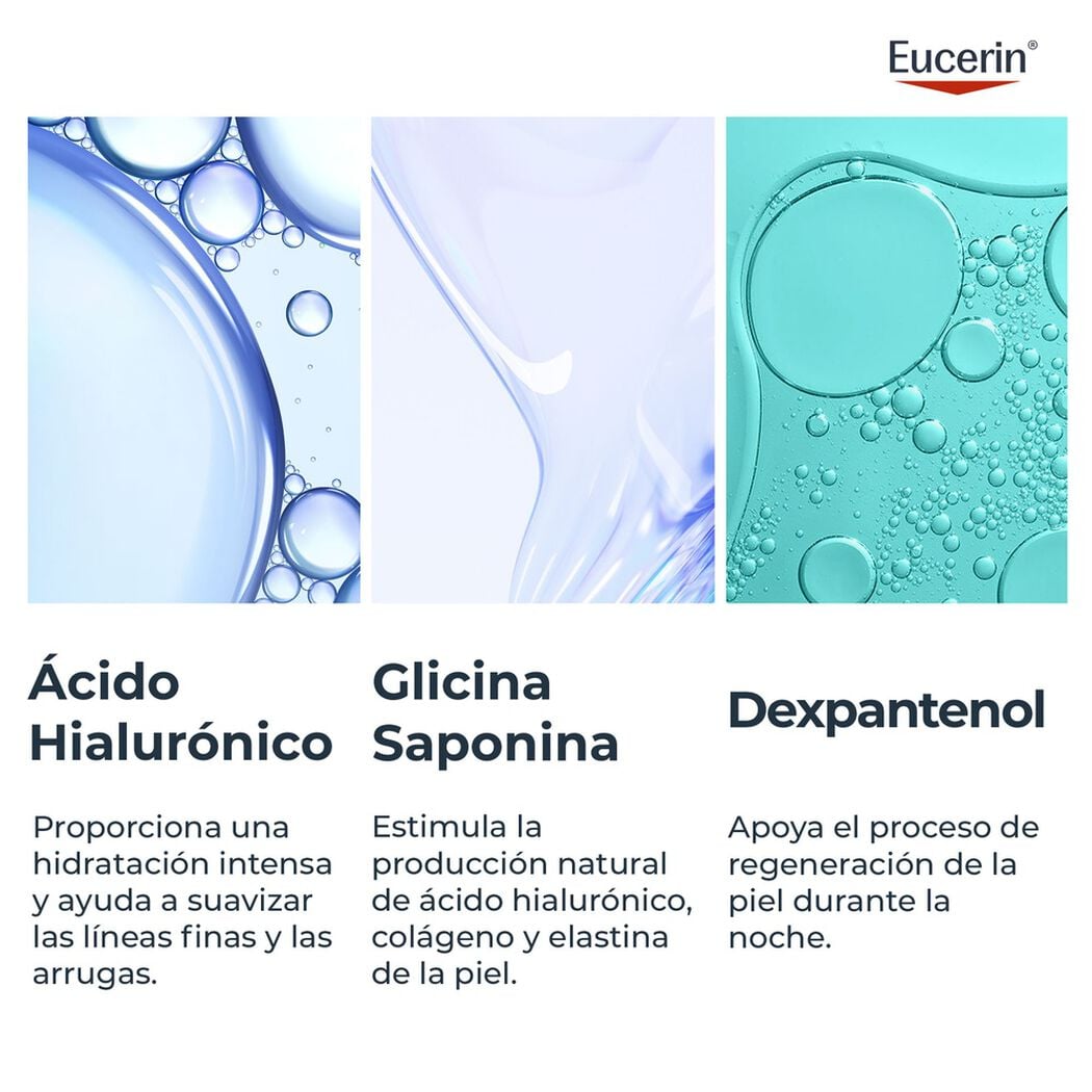 Crema Eucerin Hyaluron Filler Antiarrugas Noche 50 mL, , large image number 3